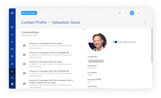 コンタクト管理