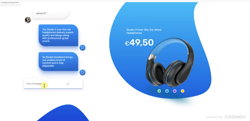 ECサイトの対話型AI活用例