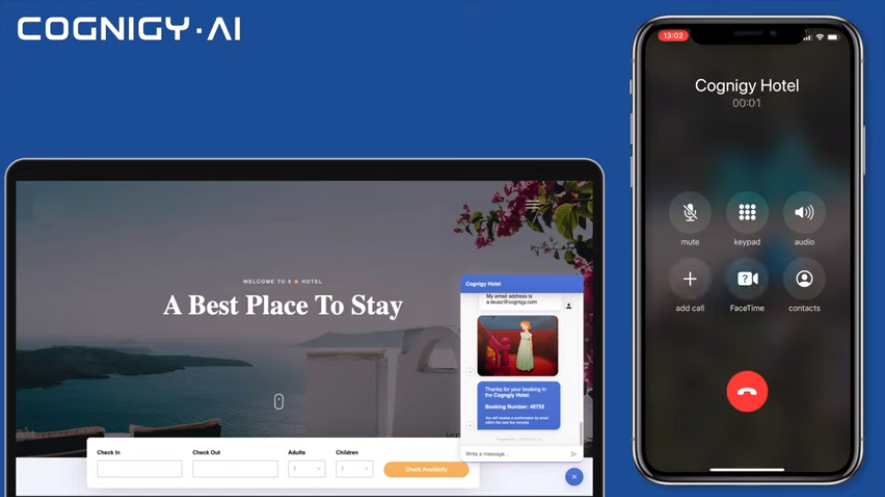 電話でホテル予約変更